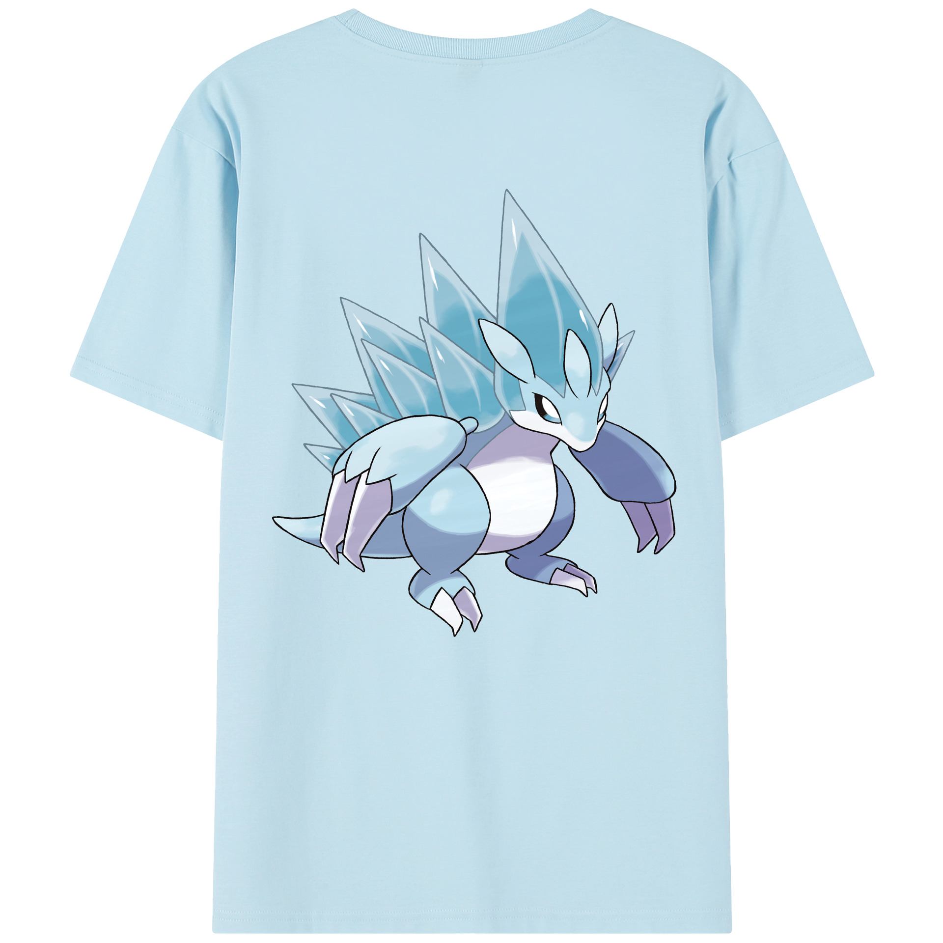 （画像用） ポケットモンスター Pokémon 綿100％半袖Tシャツ（背面プリント）